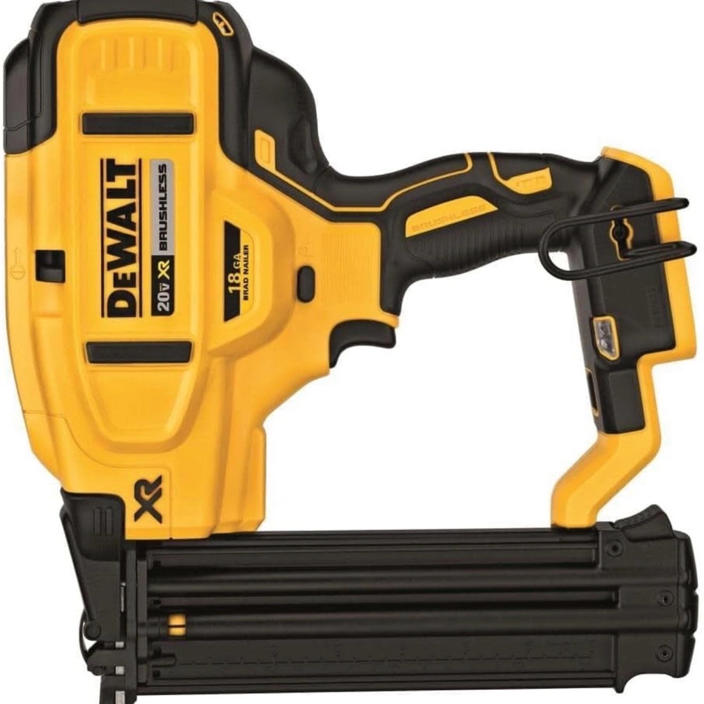 DEWALT Yellow and Black Cordless Nail Gun
